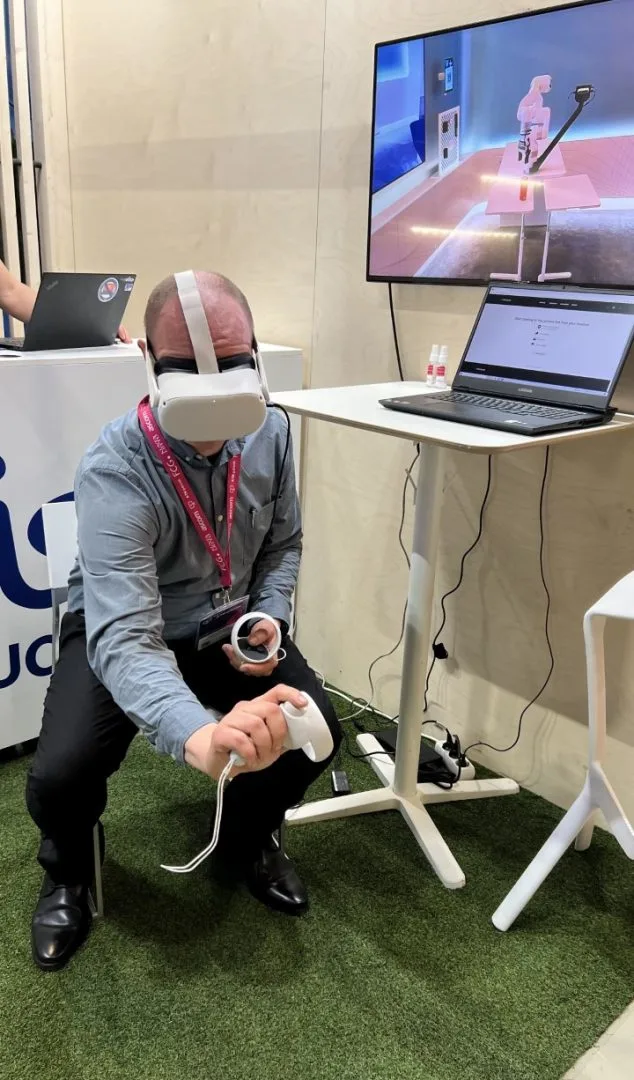 Robottikäden etäohjausta