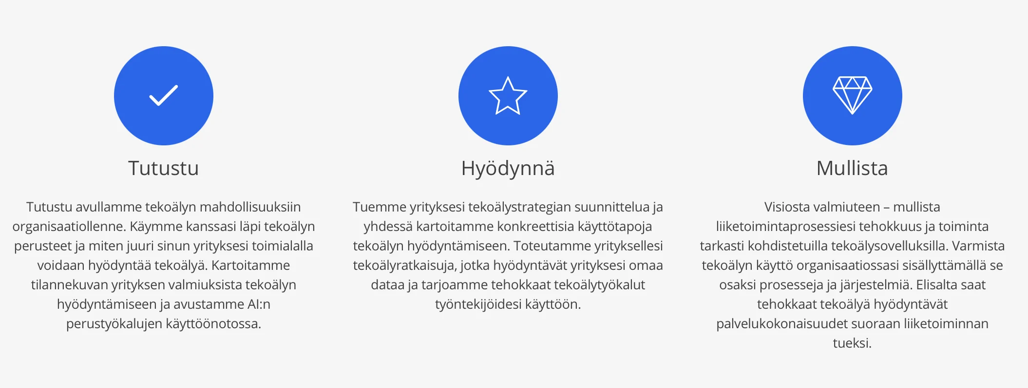 Elisan tapa tekoälyn hyötyjen käyttöönottoon